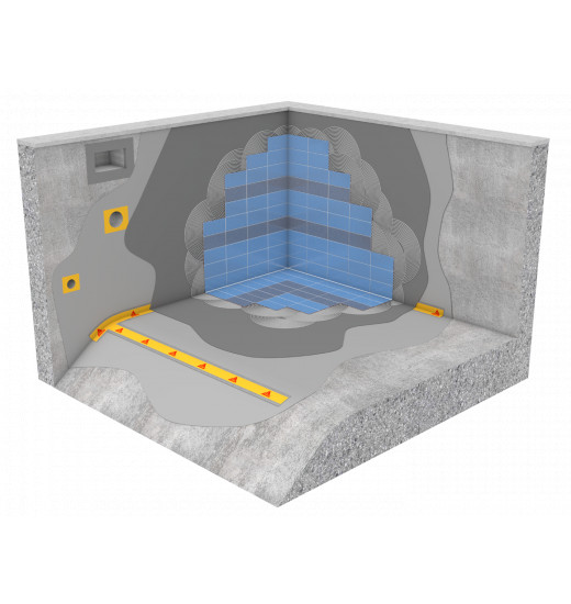 Эластичная гидроизоляционная лента Sika® Sealing Tape F