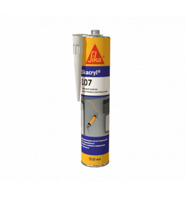 Универсальный акриловый паропроницаемый герметик Sikacryl®-107