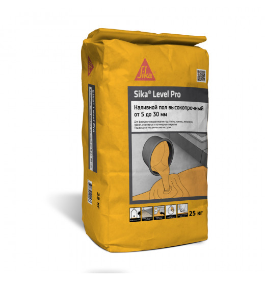 Высокопрочный самовыравнивающийся наливной пол Sika® Level Pro